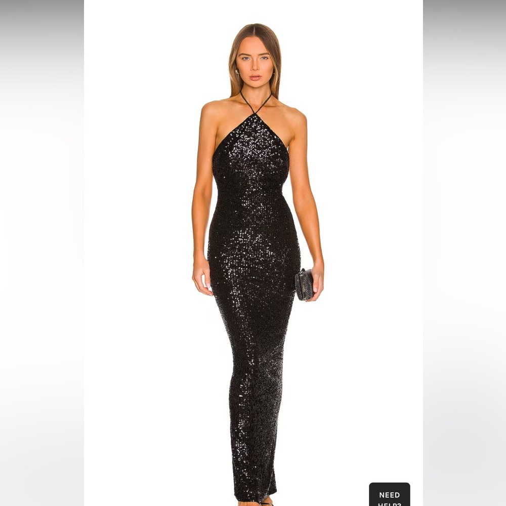 Nookie Treasure Gown in Black